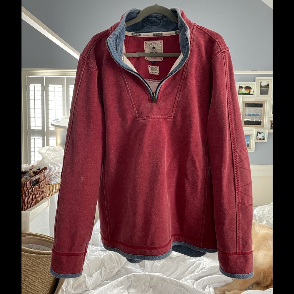 Red Fat Face quarter zip